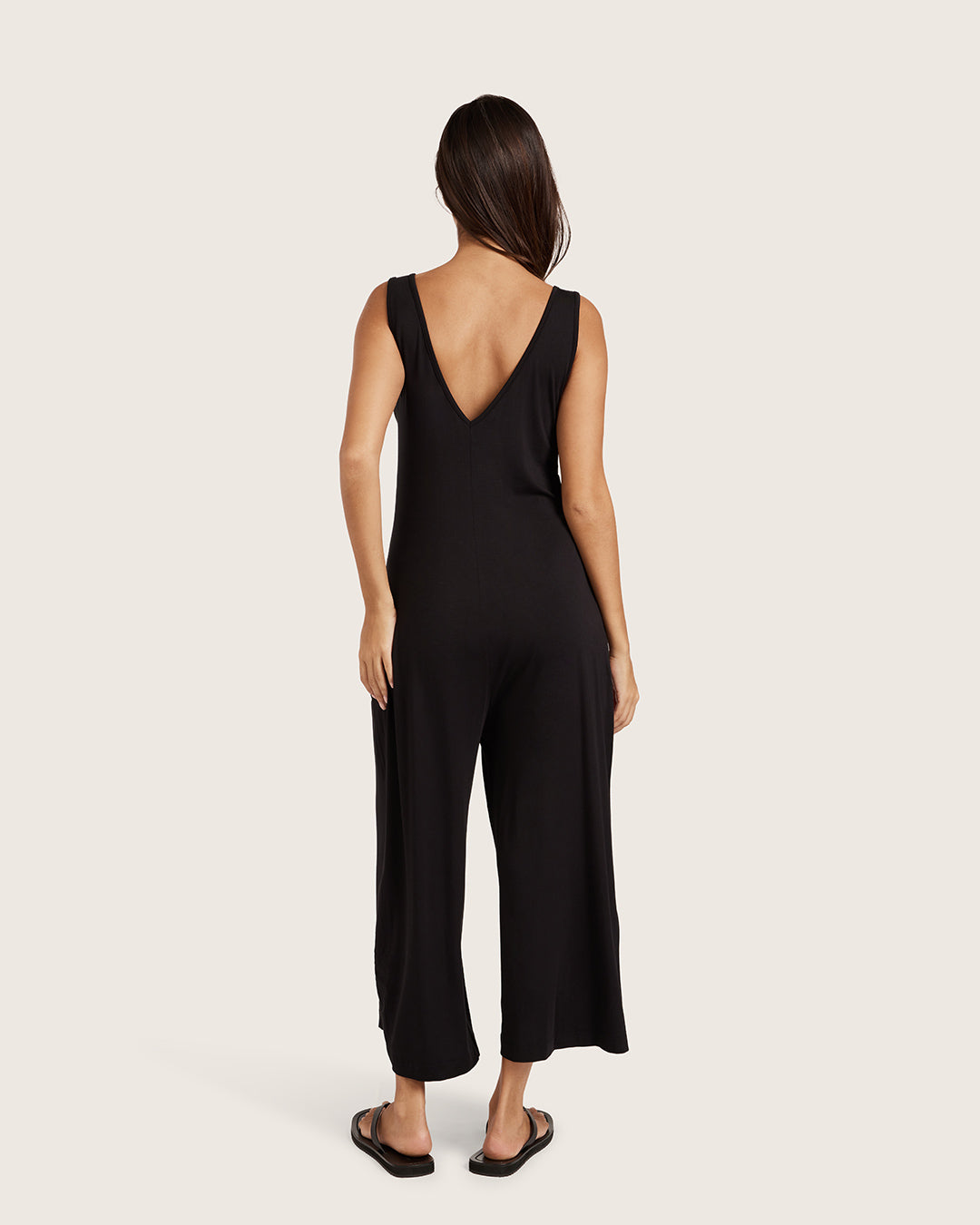 Long Jumpsuit - Black