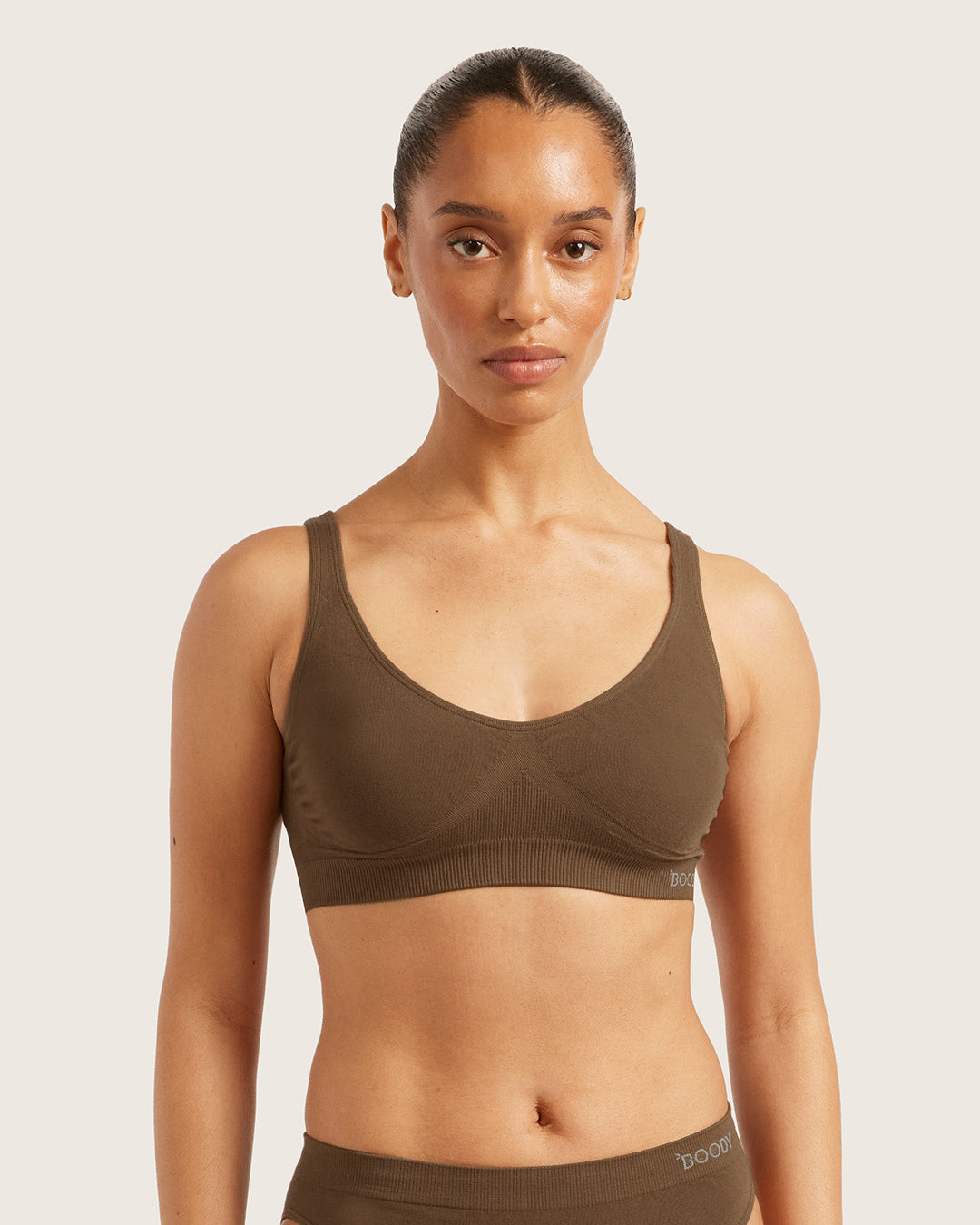 Seamfree Crop Bra - Clove