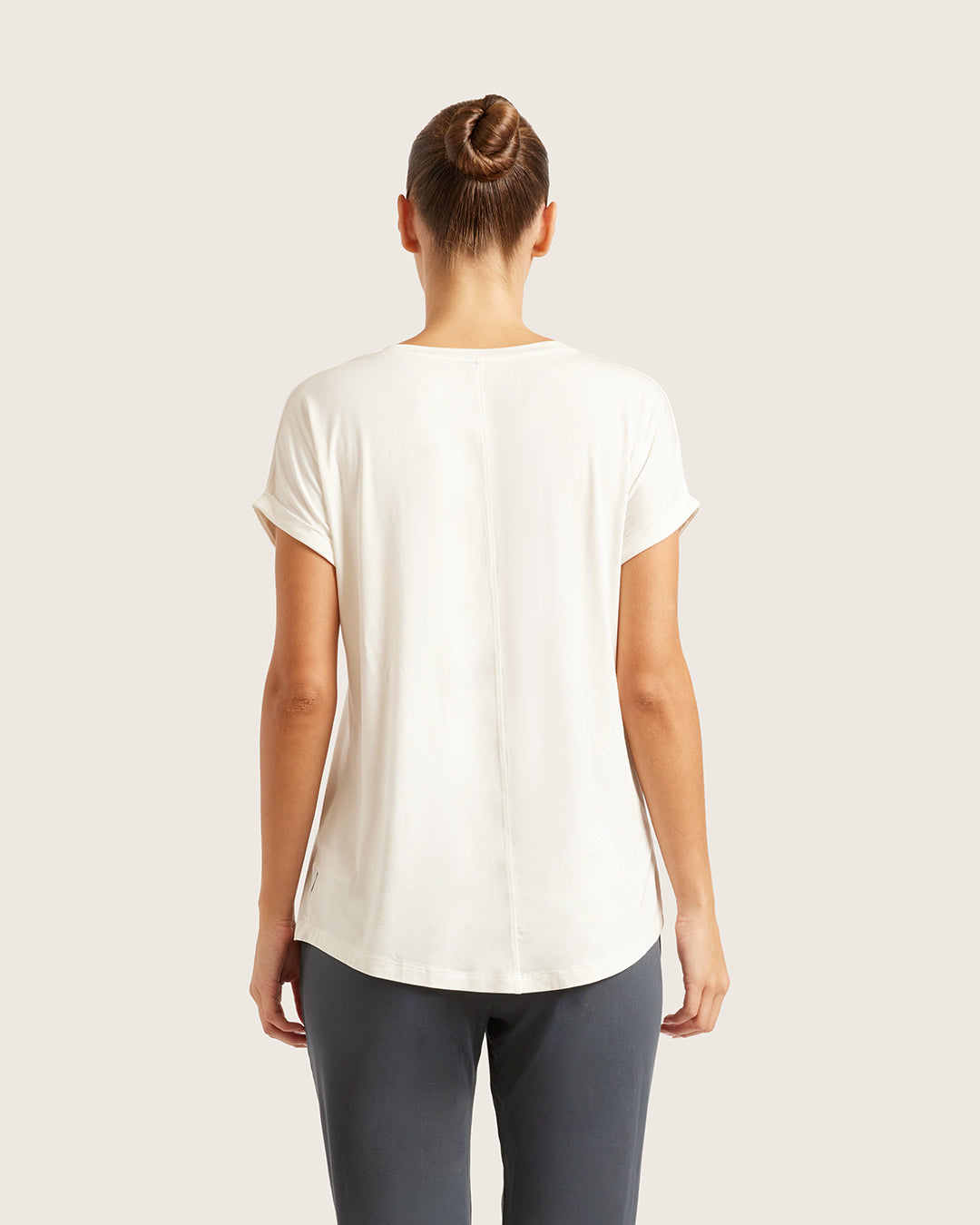 Downtime Lounge Top - Natural White