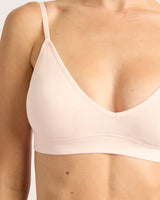 LYOLYTE Triangle Bralette - Powder Pink