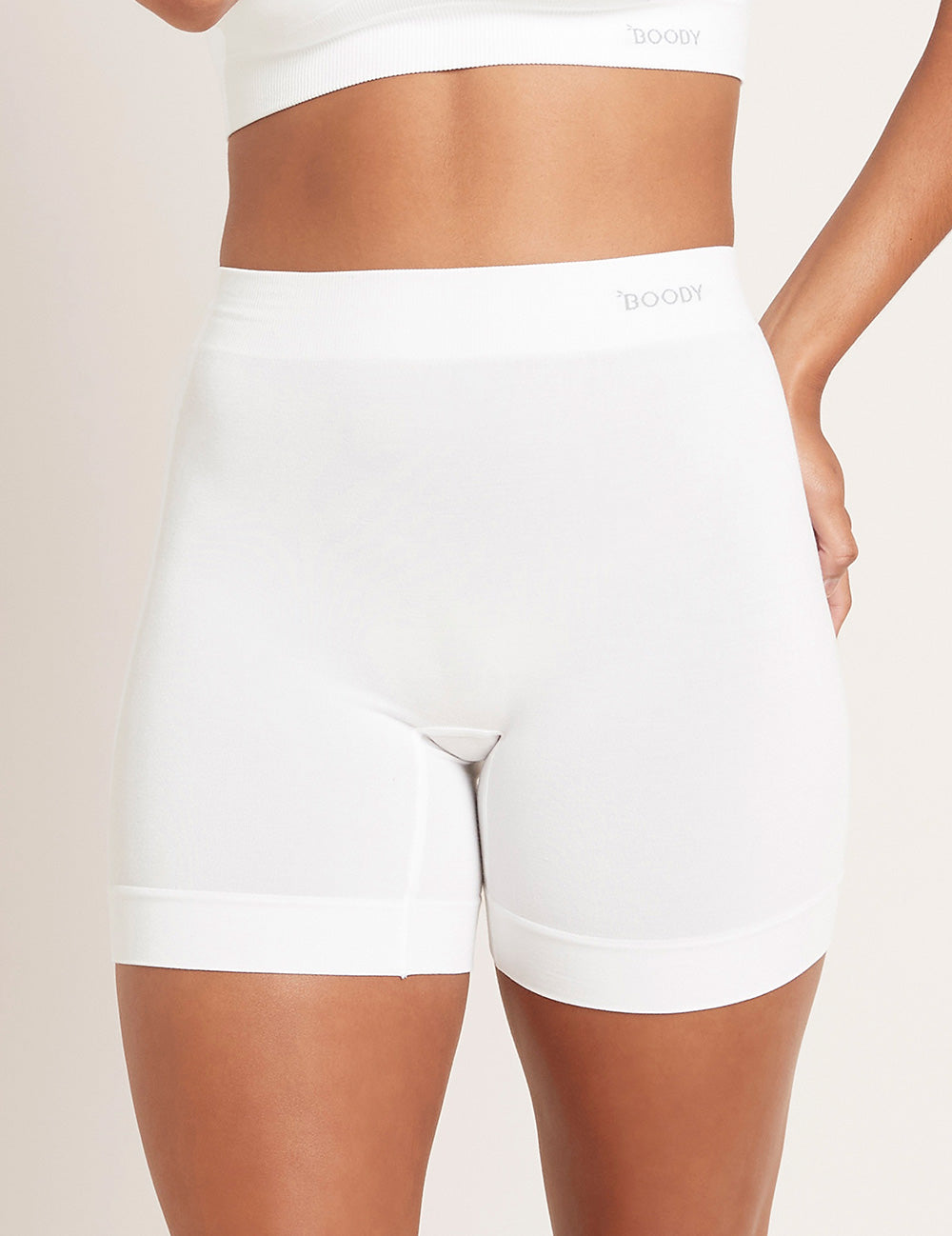 Seamfree Undershorts 6" - White
