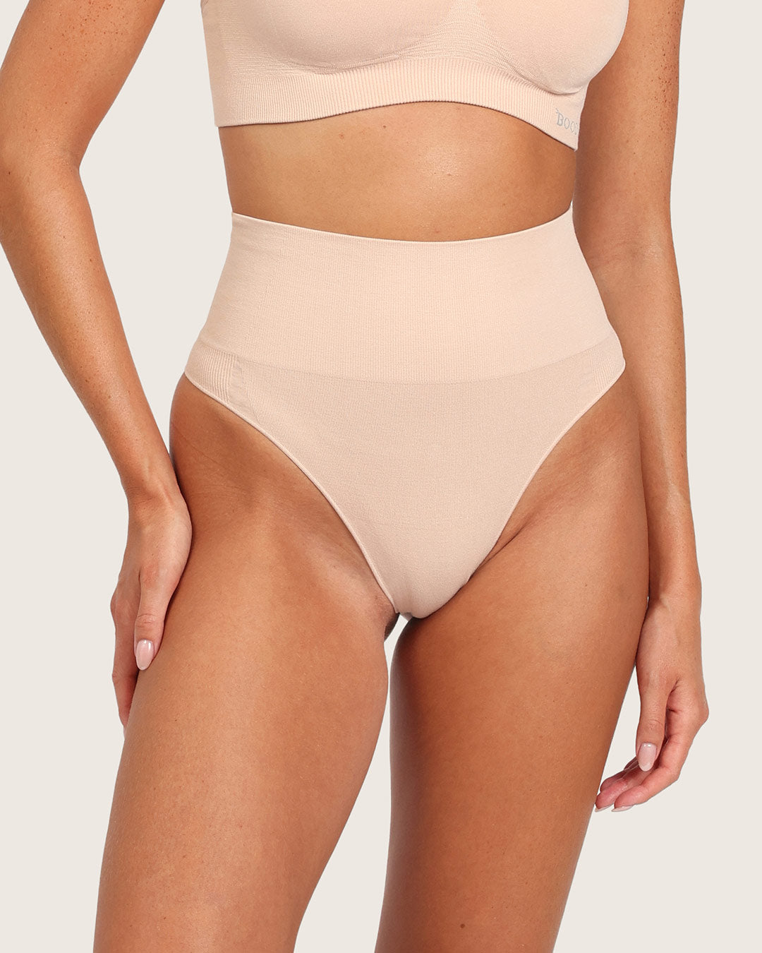 Shaper High Waist G-String - Shell