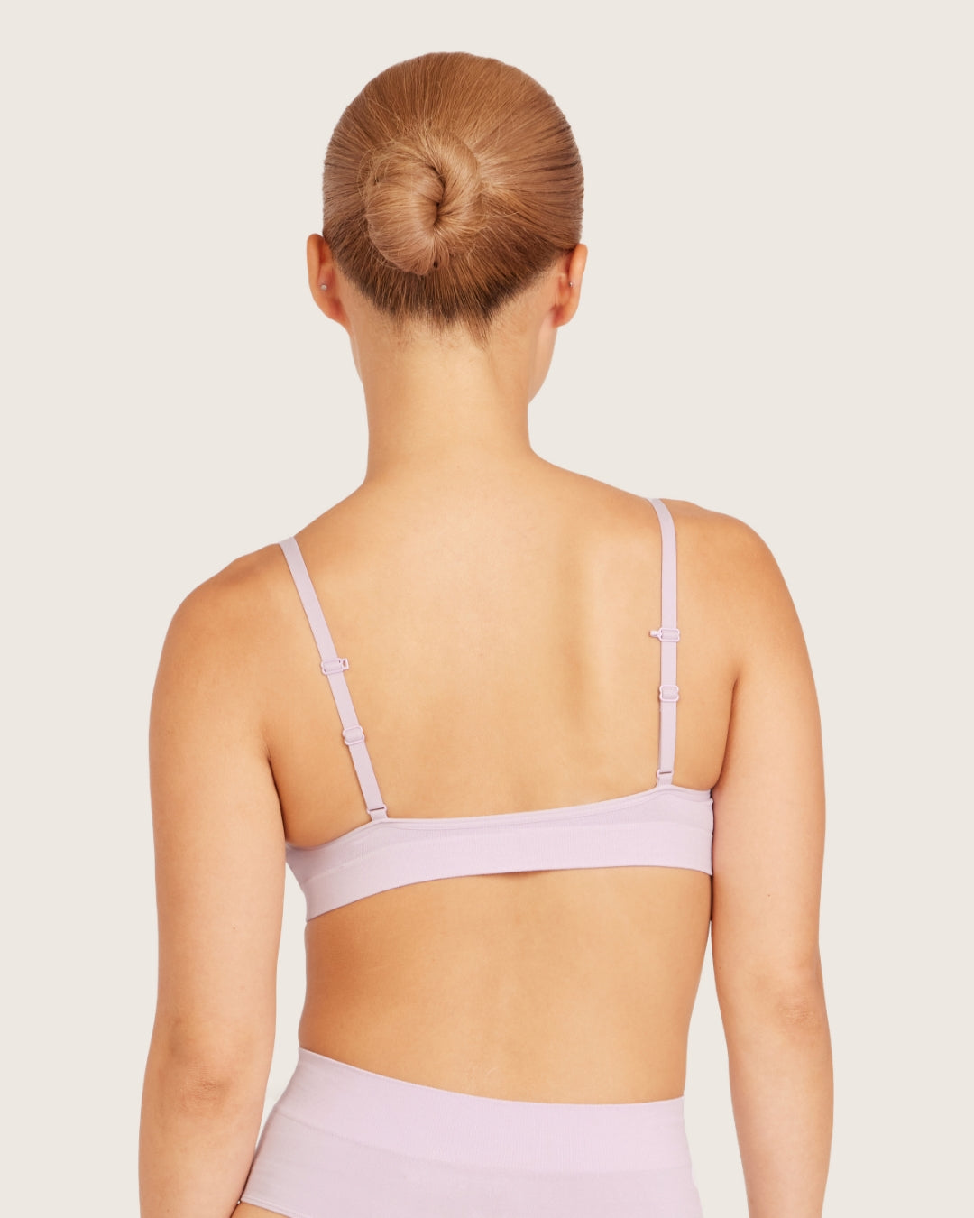Wireless T-Shirt Bralette - Orchid