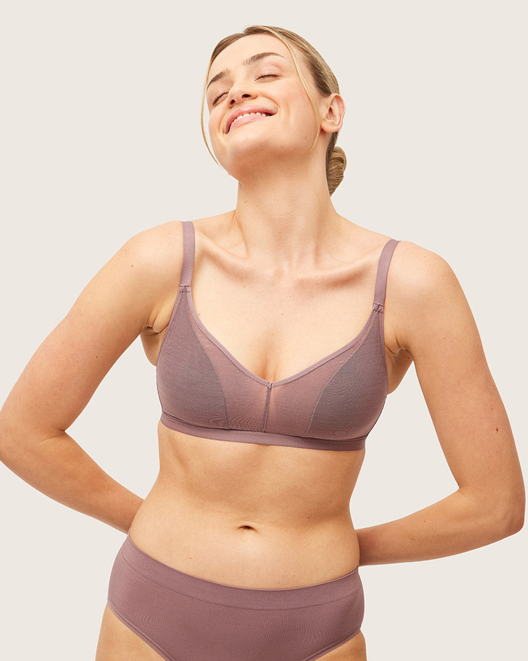 UltraLyte Midi Briefs - Mauve