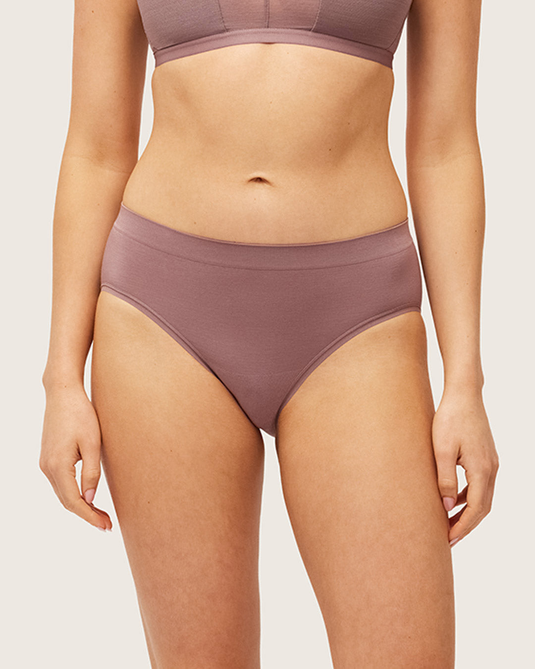 UltraLyte Midi Briefs - Mauve